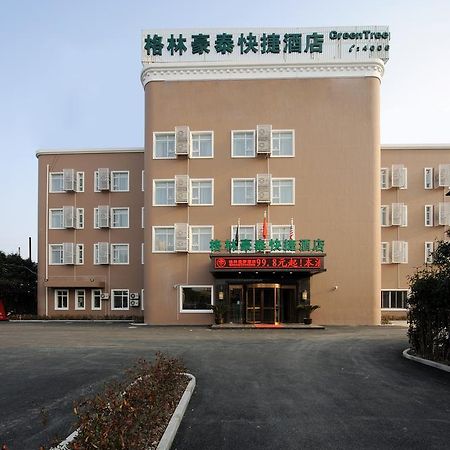 Greentree Inn Shanghai West Huaxia Road Metro Station Express Hotel Exterior foto