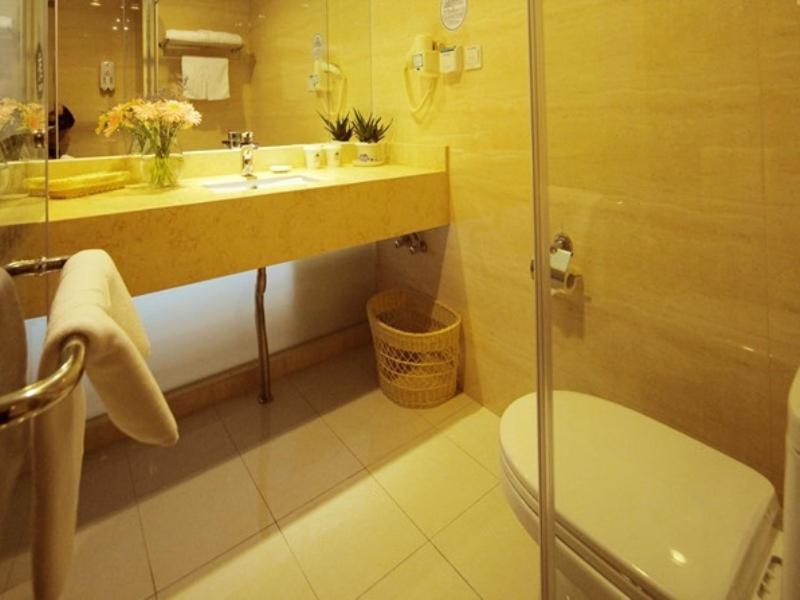 Greentree Inn Shanghai West Huaxia Road Metro Station Express Hotel Exterior foto
