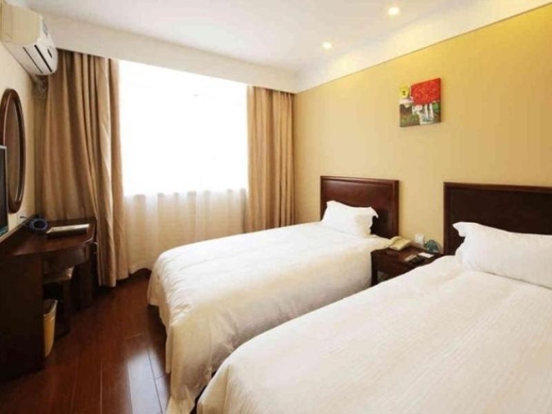 Greentree Inn Shanghai West Huaxia Road Metro Station Express Hotel Exterior foto