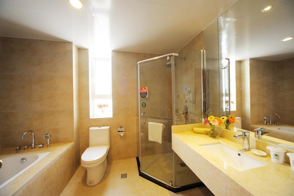 Greentree Inn Shanghai West Huaxia Road Metro Station Express Hotel Habitación foto