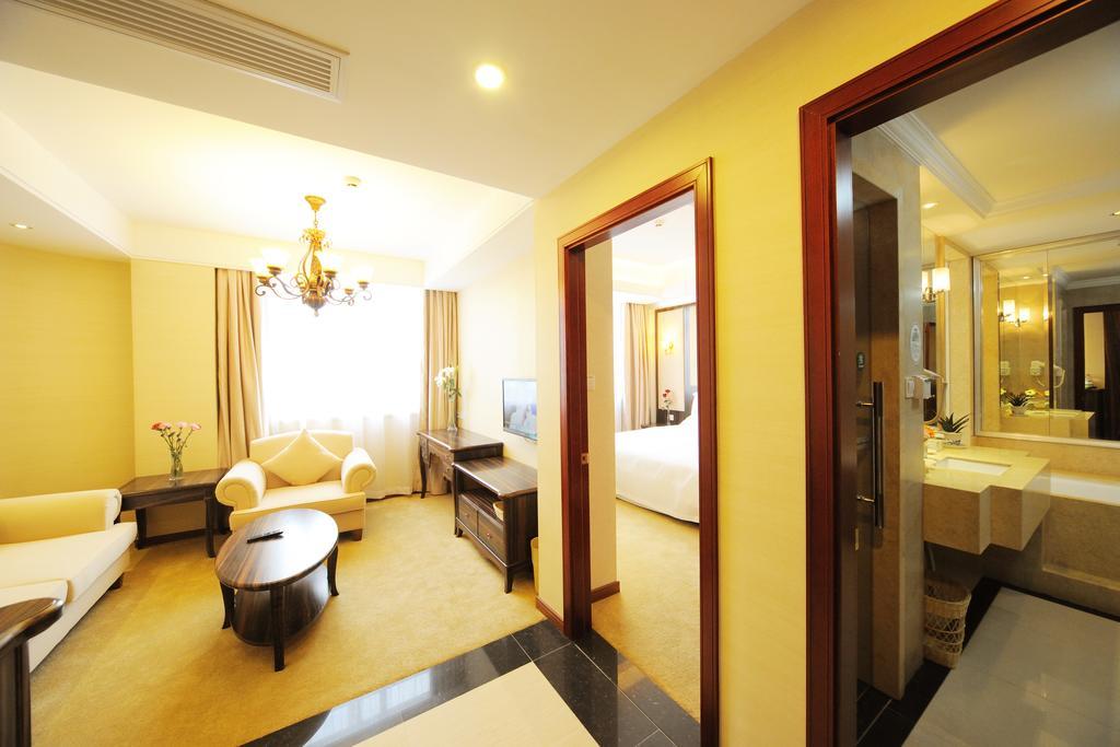 Greentree Inn Shanghai West Huaxia Road Metro Station Express Hotel Exterior foto