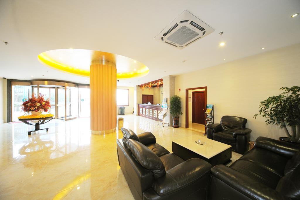 Greentree Inn Shanghai West Huaxia Road Metro Station Express Hotel Exterior foto