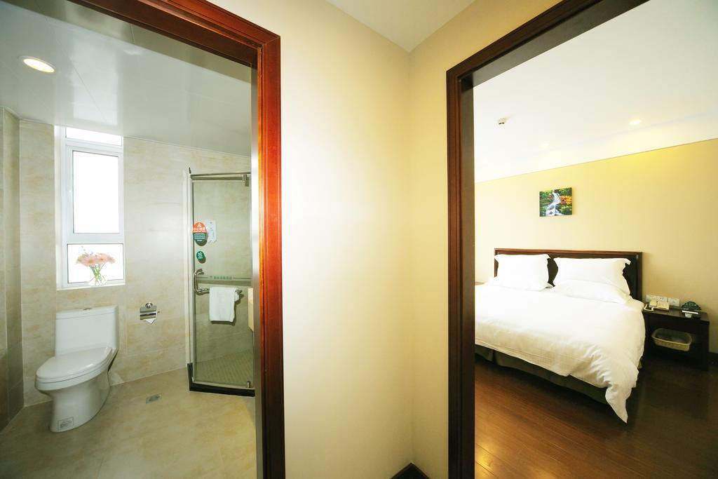 Greentree Inn Shanghai West Huaxia Road Metro Station Express Hotel Habitación foto