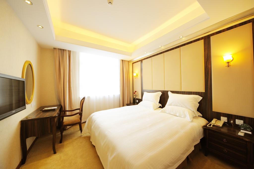 Greentree Inn Shanghai West Huaxia Road Metro Station Express Hotel Habitación foto