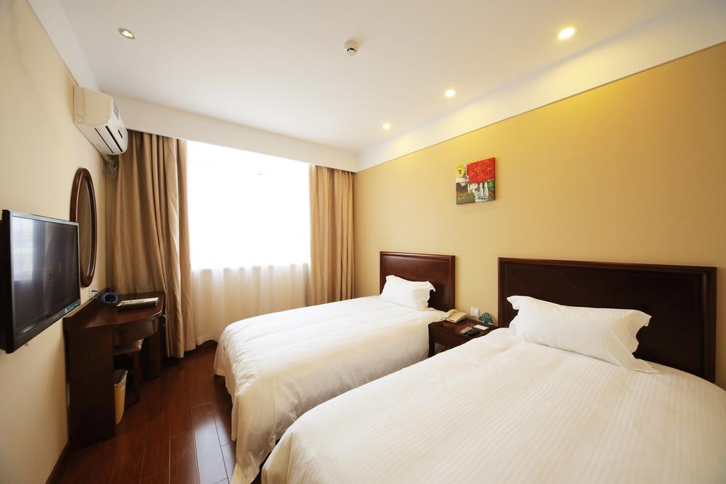 Greentree Inn Shanghai West Huaxia Road Metro Station Express Hotel Habitación foto